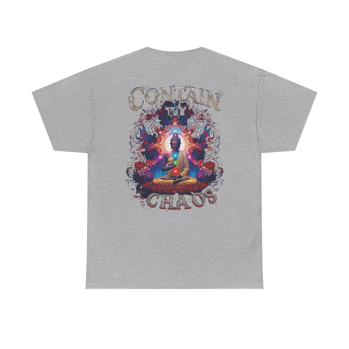 Contain The Chaos Unisex Tee, Positive Mindset Shirt