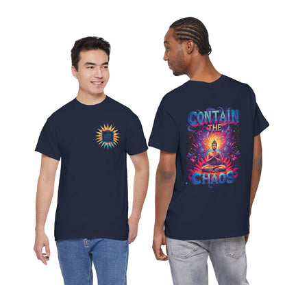 Contain The Chaos Unisex Tee, Positive Mindset Shirt