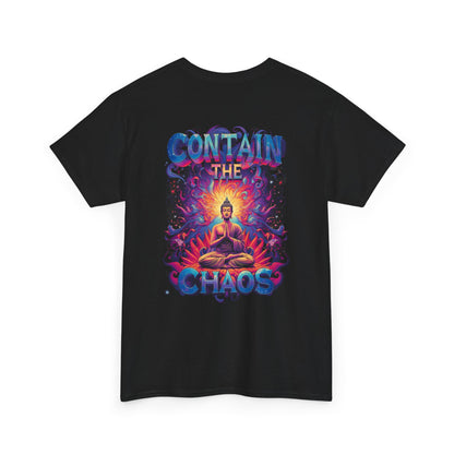 Contain The Chaos Unisex Tee, Positive Mindset Shirt