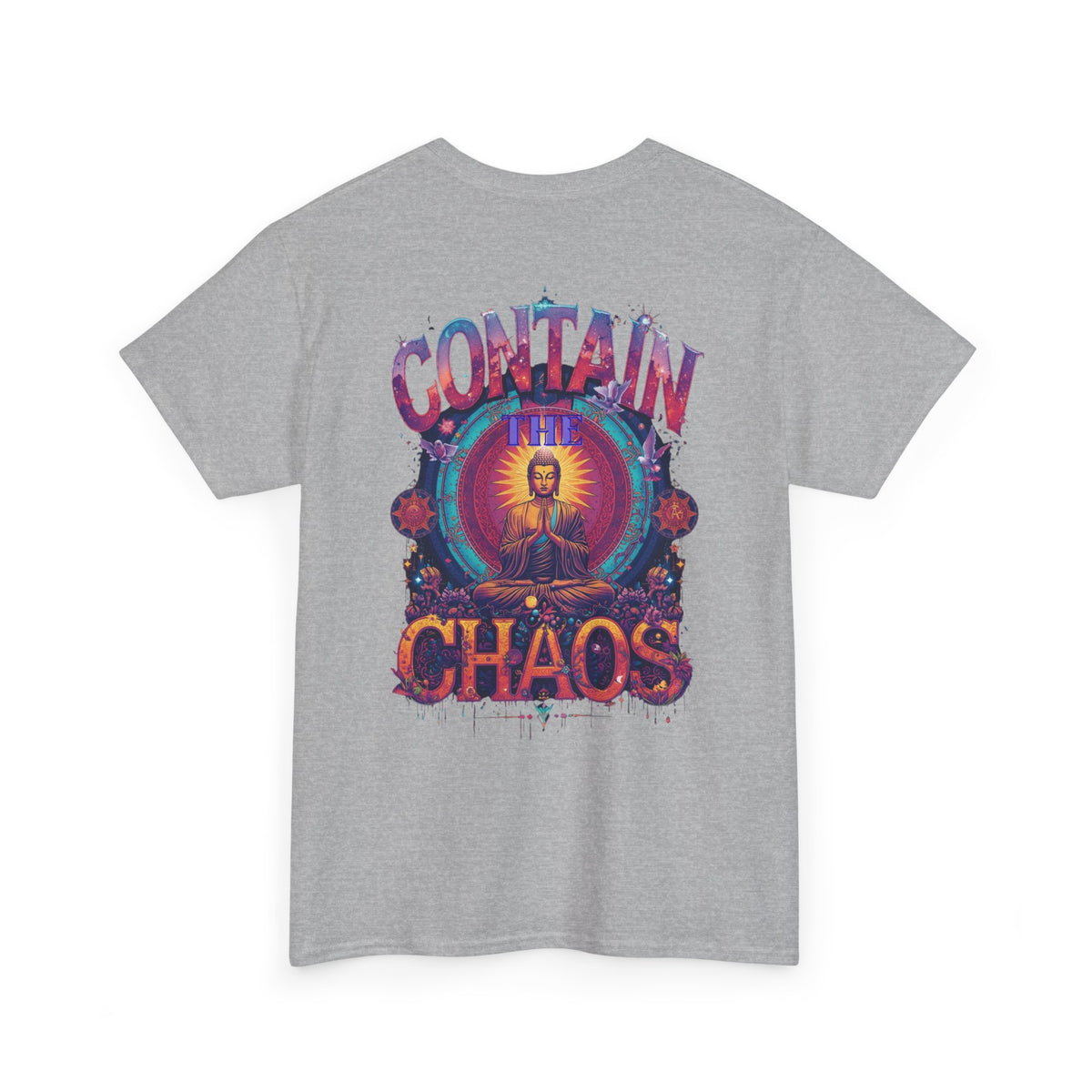 Contain The Chaos Unisex Tee, Positive Mindset Shirt