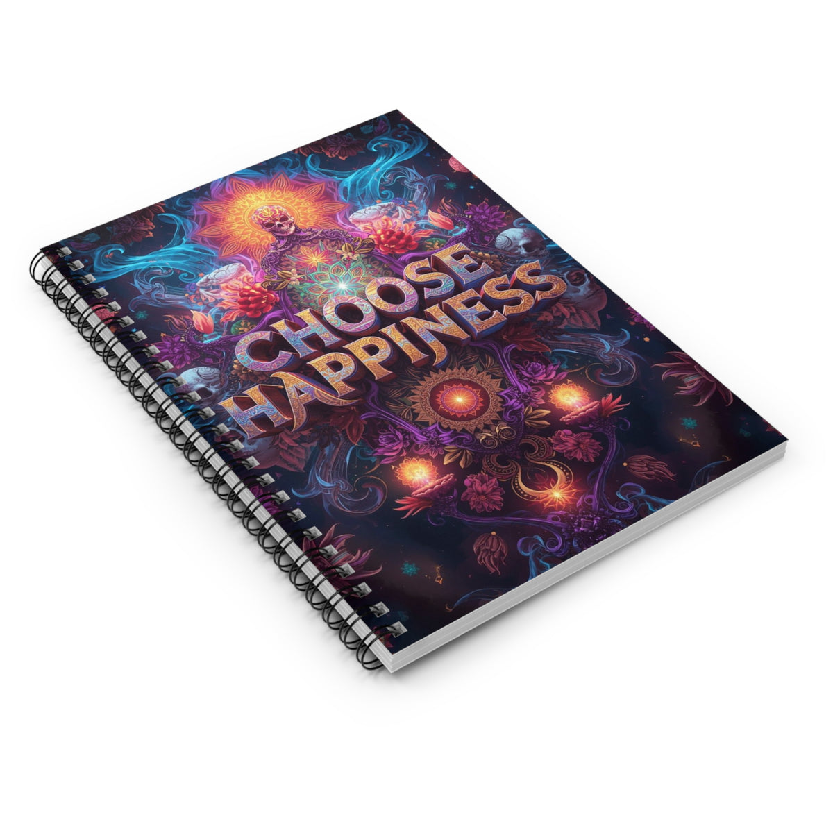 Choose Happiness Spiral Notebook