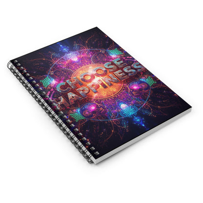 Choose Happiness Spiral Notebook