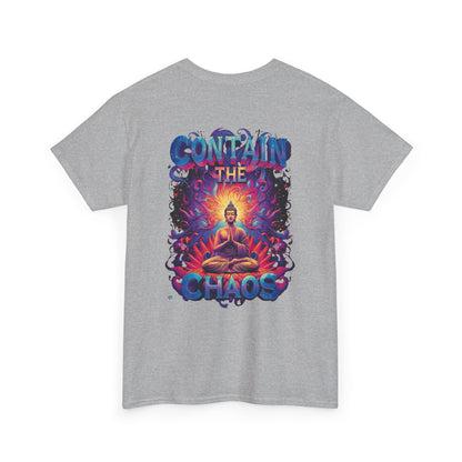 Contain The Chaos Unisex Tee, Positive Mindset Shirt