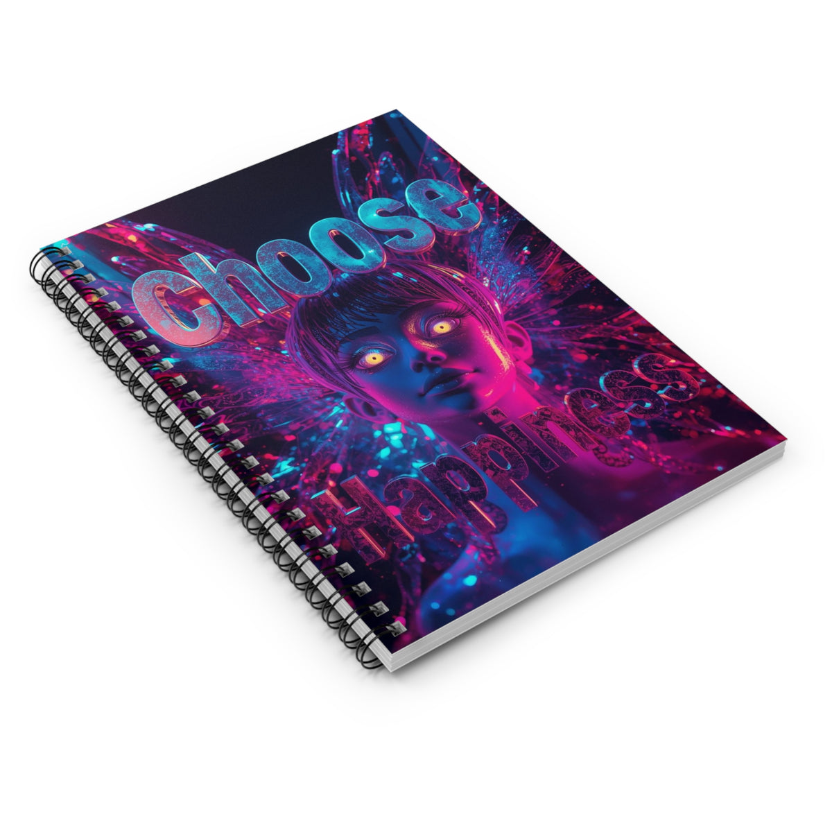 Choose Happiness Spiral Notebook