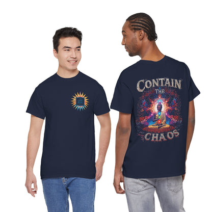 Contain The Chaos Unisex Tee, Positive Mindset Shirt