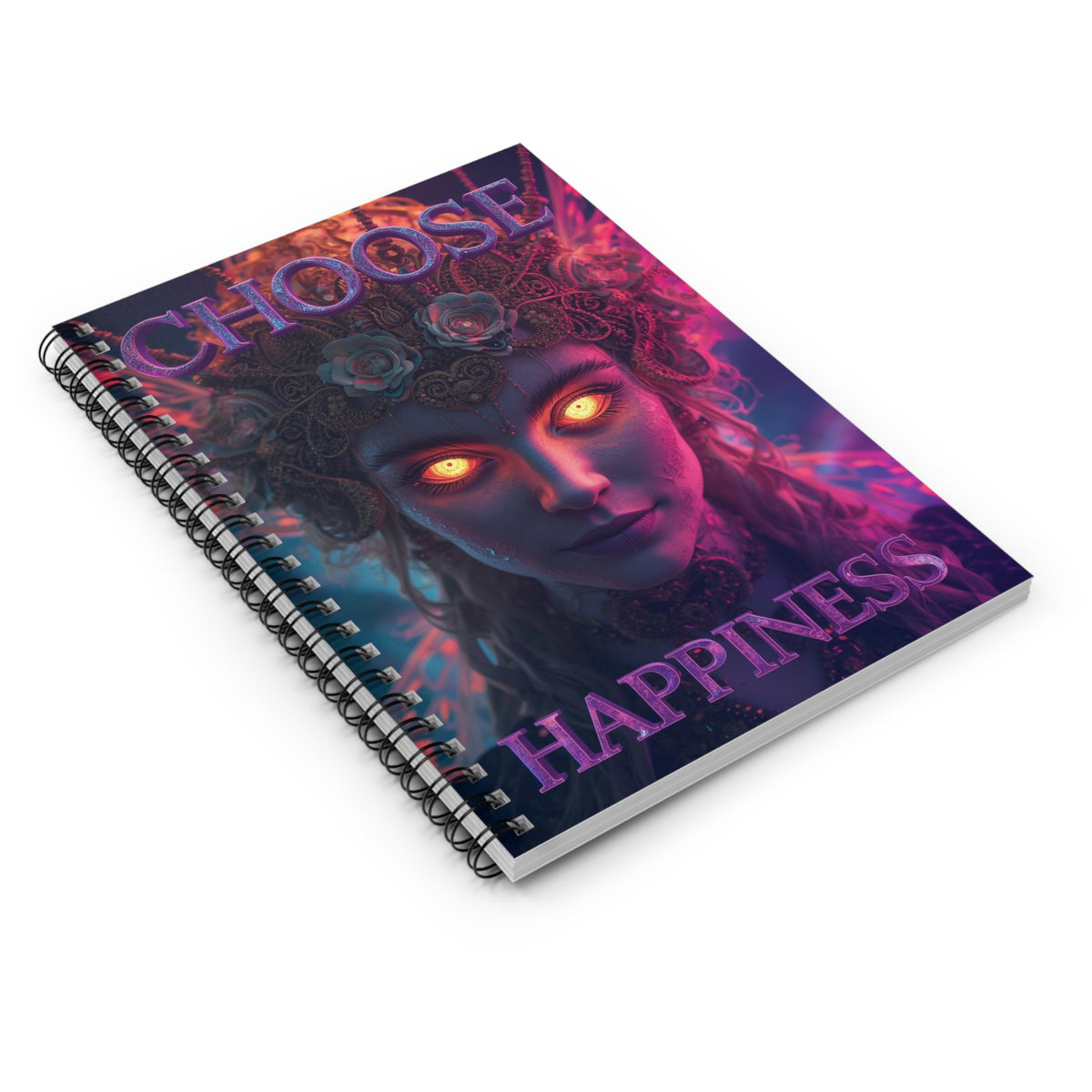 Choose Happiness Spiral Notebook