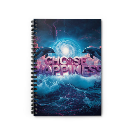 Choose Happiness Spiral Notebook