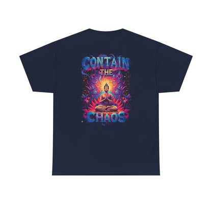 Contain The Chaos Unisex Tee, Positive Mindset Shirt
