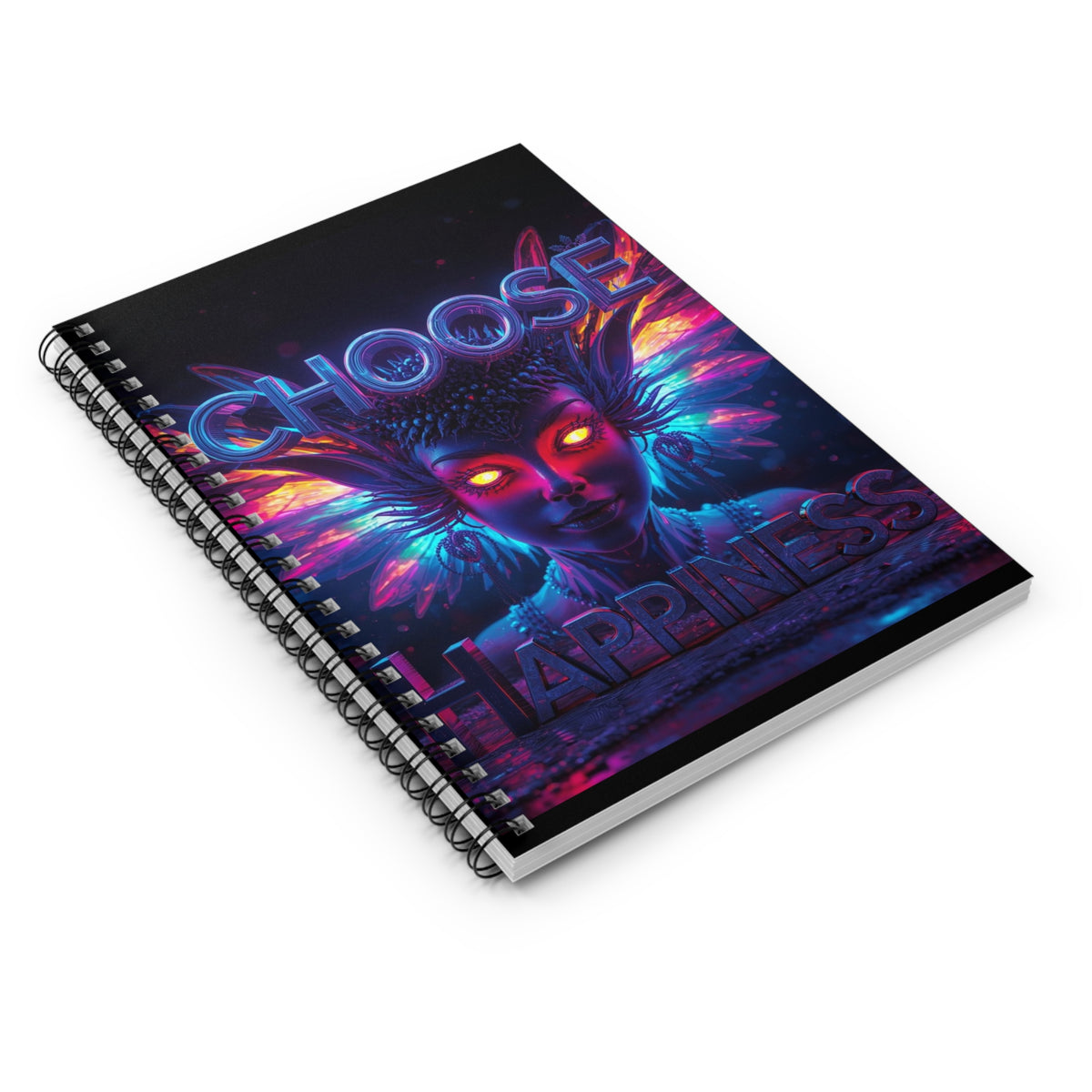 Choose Happiness Spiral Notebook