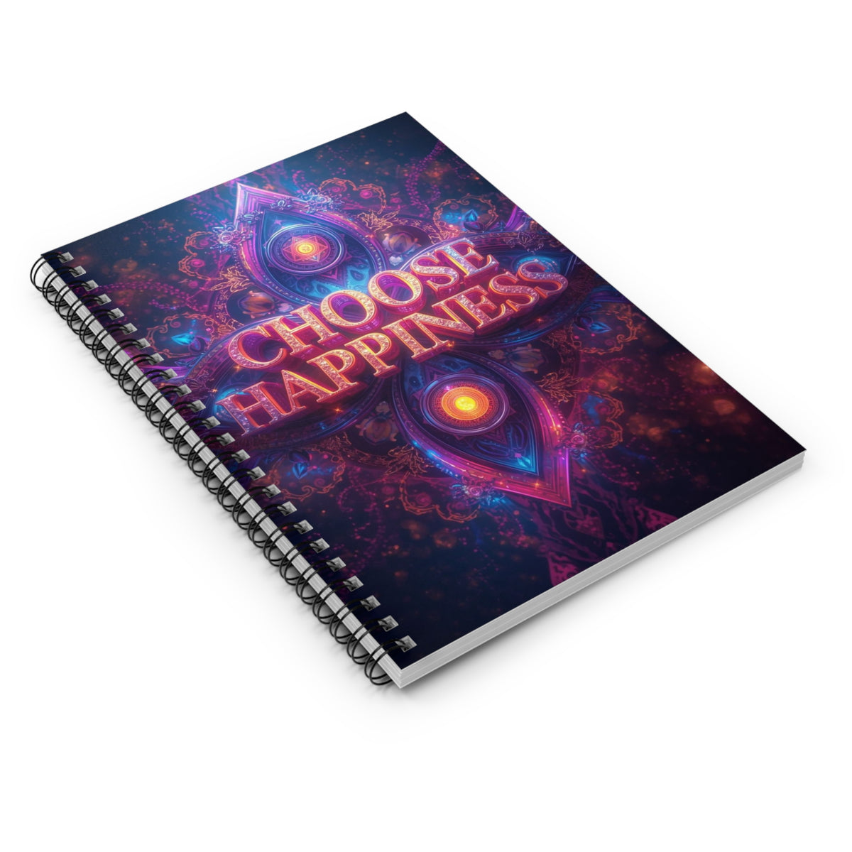 Choose Happiness Spiral Notebook