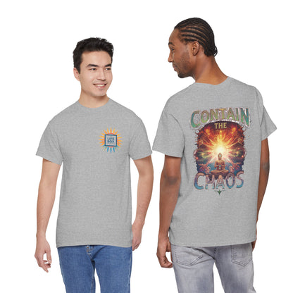 Contain The Chaos Unisex Tee, Positive Mindset Shirt