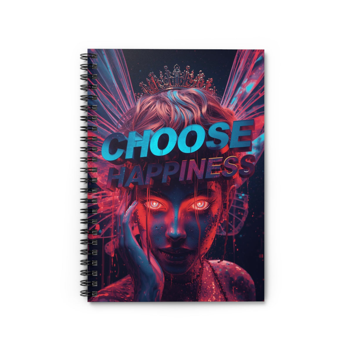Choose Happiness Spiral Notebook