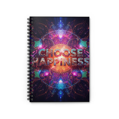 Choose Happiness Spiral Notebook