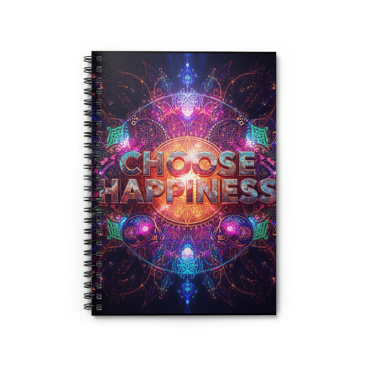 Choose Happiness Spiral Notebook
