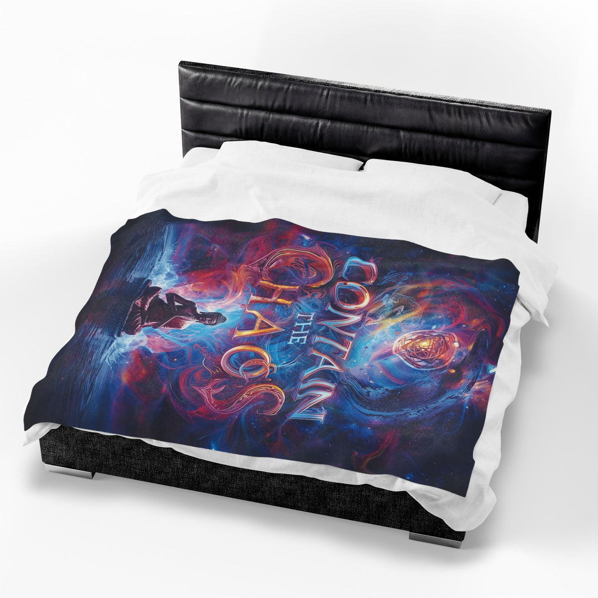 Contain the Chaos Velveteen Plush Blanket — Cozy Throw for Relaxation & Gifts
