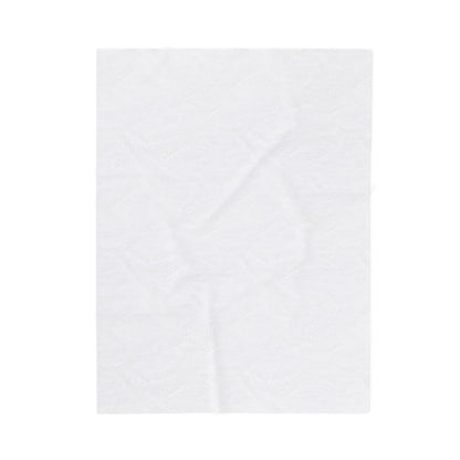 Choose Happiness Velveteen Plush Blanket Cozy Throw