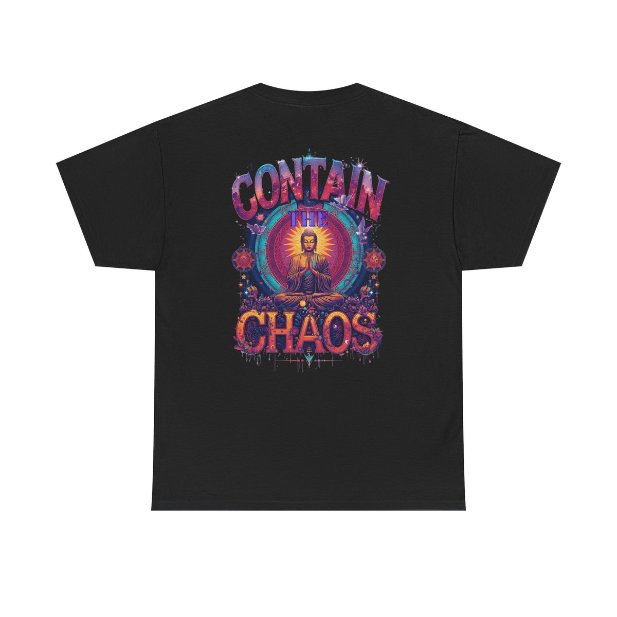 Contain The Chaos Unisex Tee, Positive Mindset Shirt