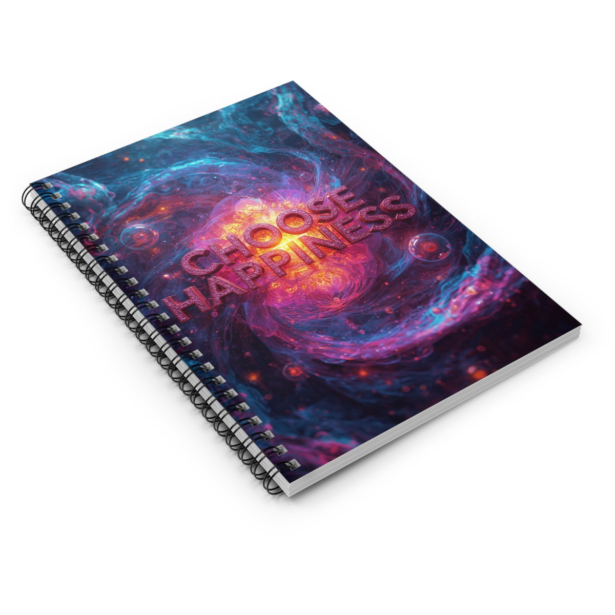Choose Happiness Spiral Notebook