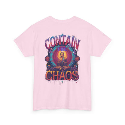 Contain The Chaos Unisex Tee, Positive Mindset Shirt