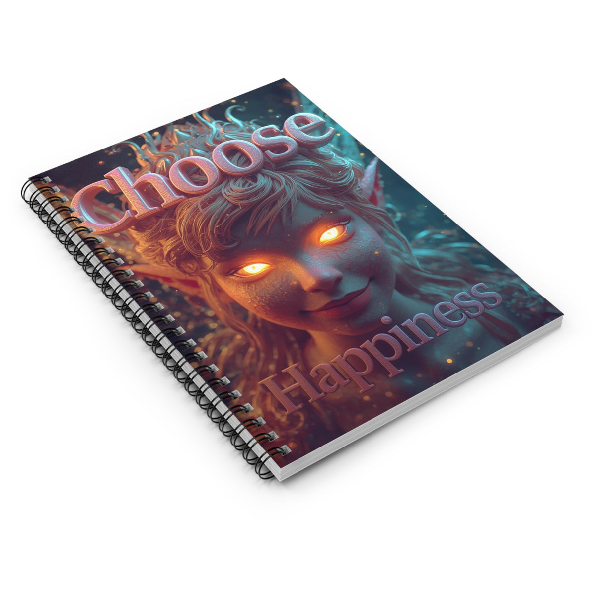 Choose Happiness Spiral Notebook