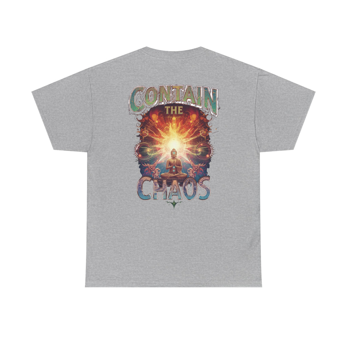 Contain The Chaos Unisex Tee, Positive Mindset Shirt