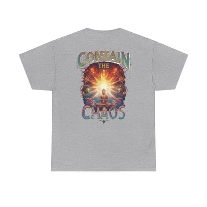 Contain The Chaos Unisex Tee, Positive Mindset Shirt