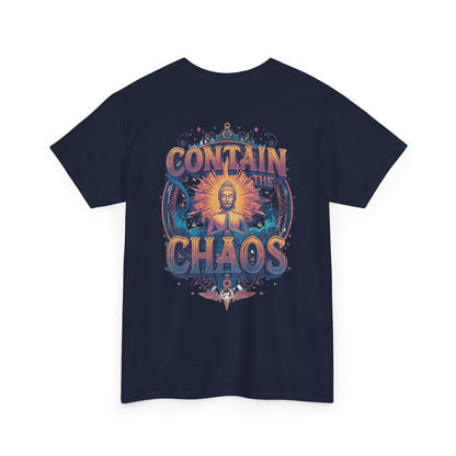 Contain The Chaos Unisex Tee Positive Mindset Shirt