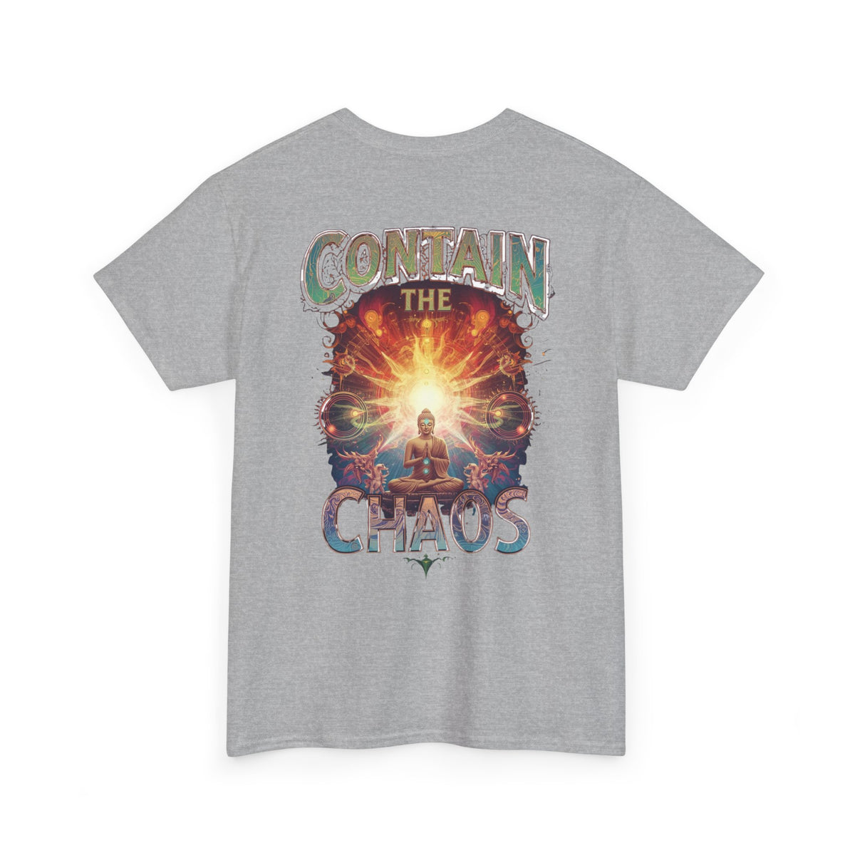 Contain The Chaos Unisex Tee, Positive Mindset Shirt