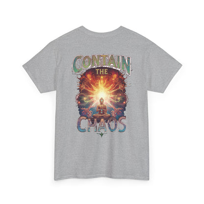 Contain The Chaos Unisex Tee, Positive Mindset Shirt
