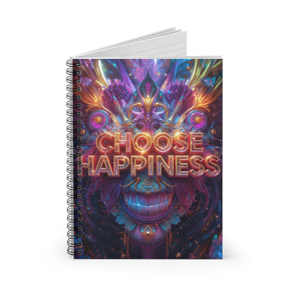 Choose Happiness Spiral Notebook