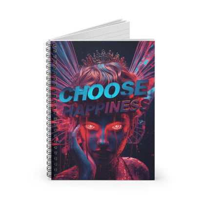Choose Happiness Spiral Notebook