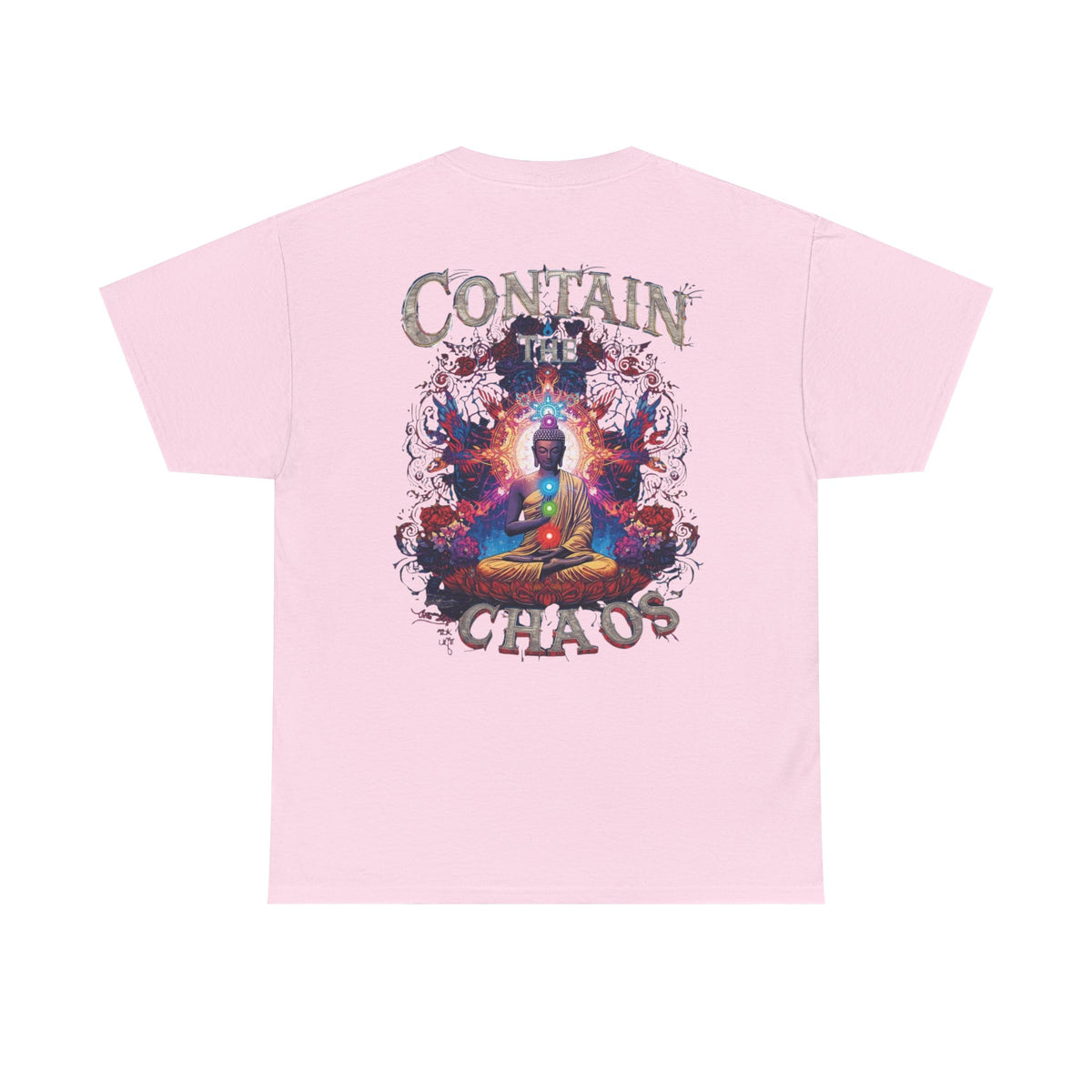 Contain The Chaos Unisex Tee, Positive Mindset Shirt