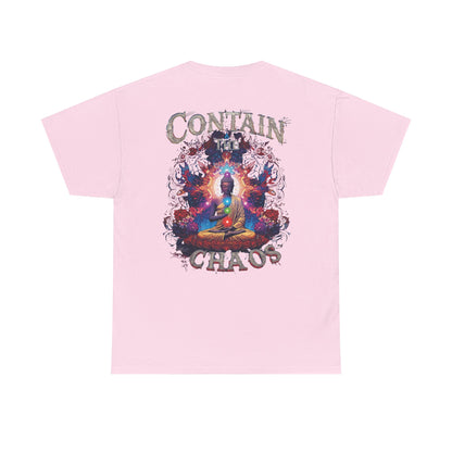 Contain The Chaos Unisex Tee, Positive Mindset Shirt