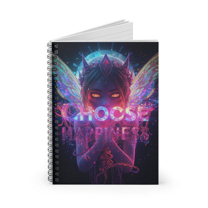 Choose Happiness Spiral Notebook