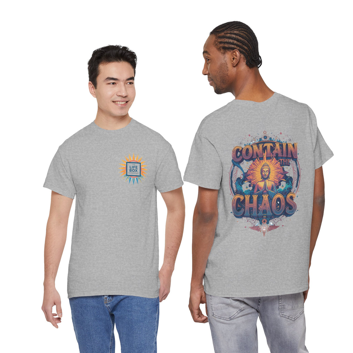 Contain The Chaos Unisex Tee Positive Mindset Shirt