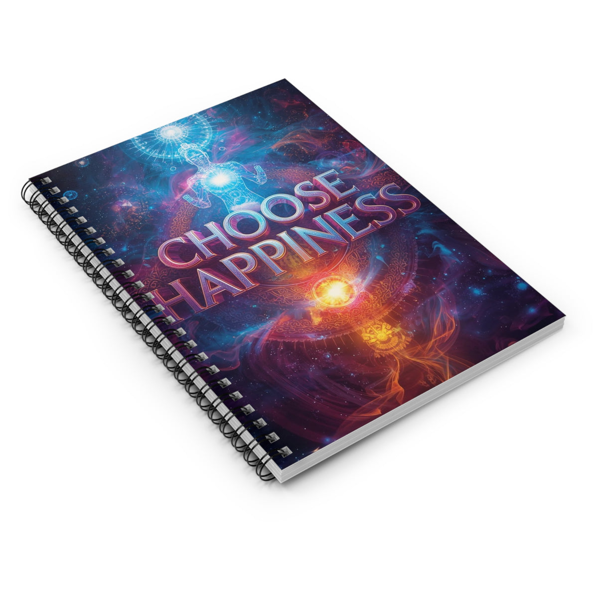 Choose Happiness Spiral Notebook