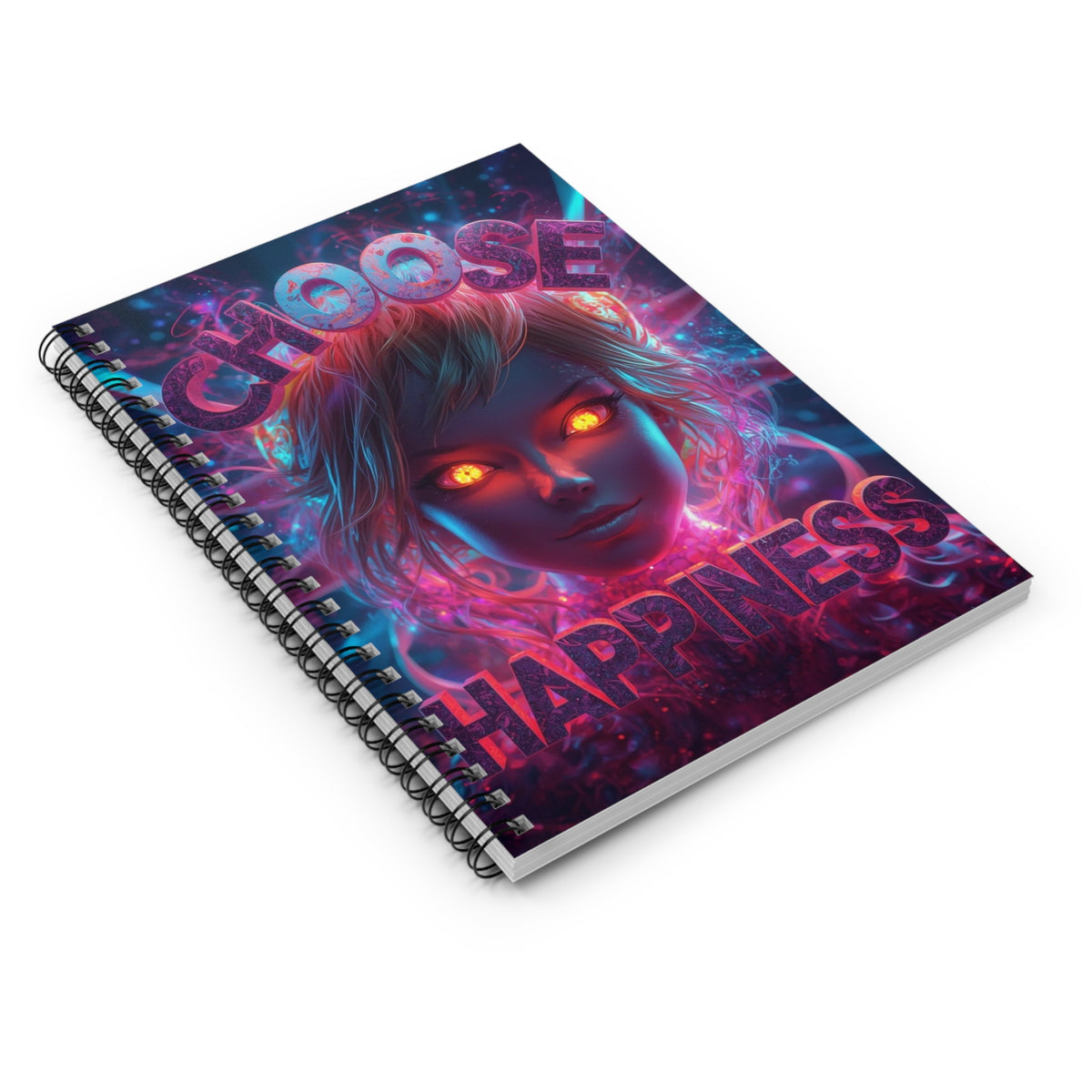 Choose Happiness Spiral Notebook