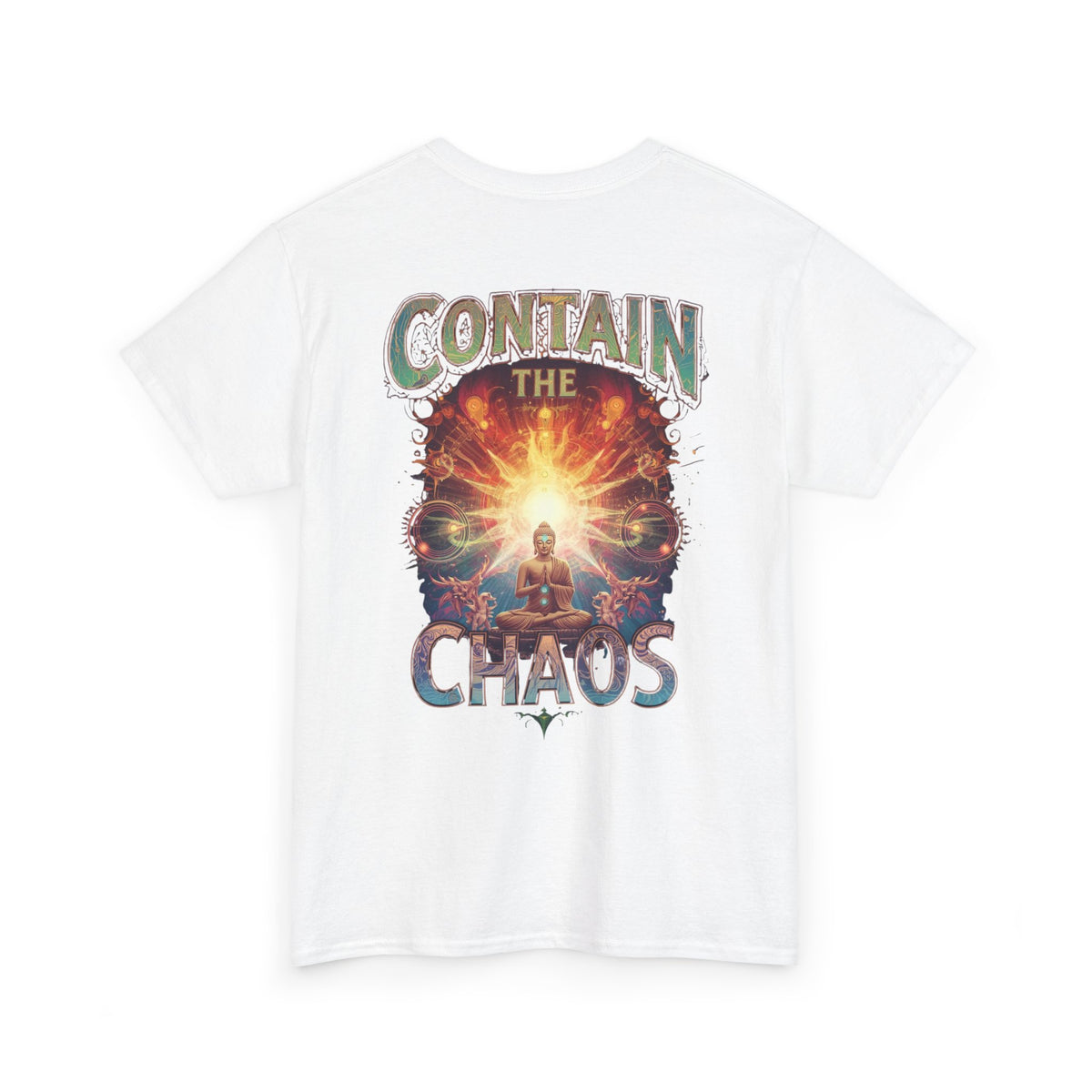 Contain The Chaos Unisex Tee, Positive Mindset Shirt