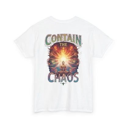 Contain The Chaos Unisex Tee, Positive Mindset Shirt