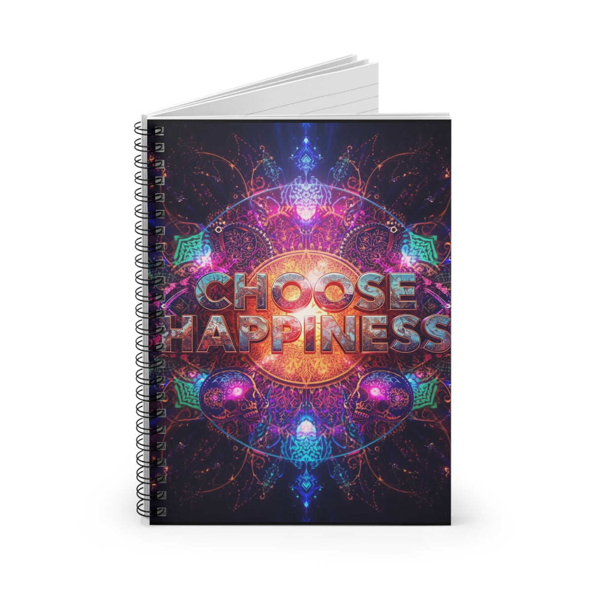 Choose Happiness Spiral Notebook