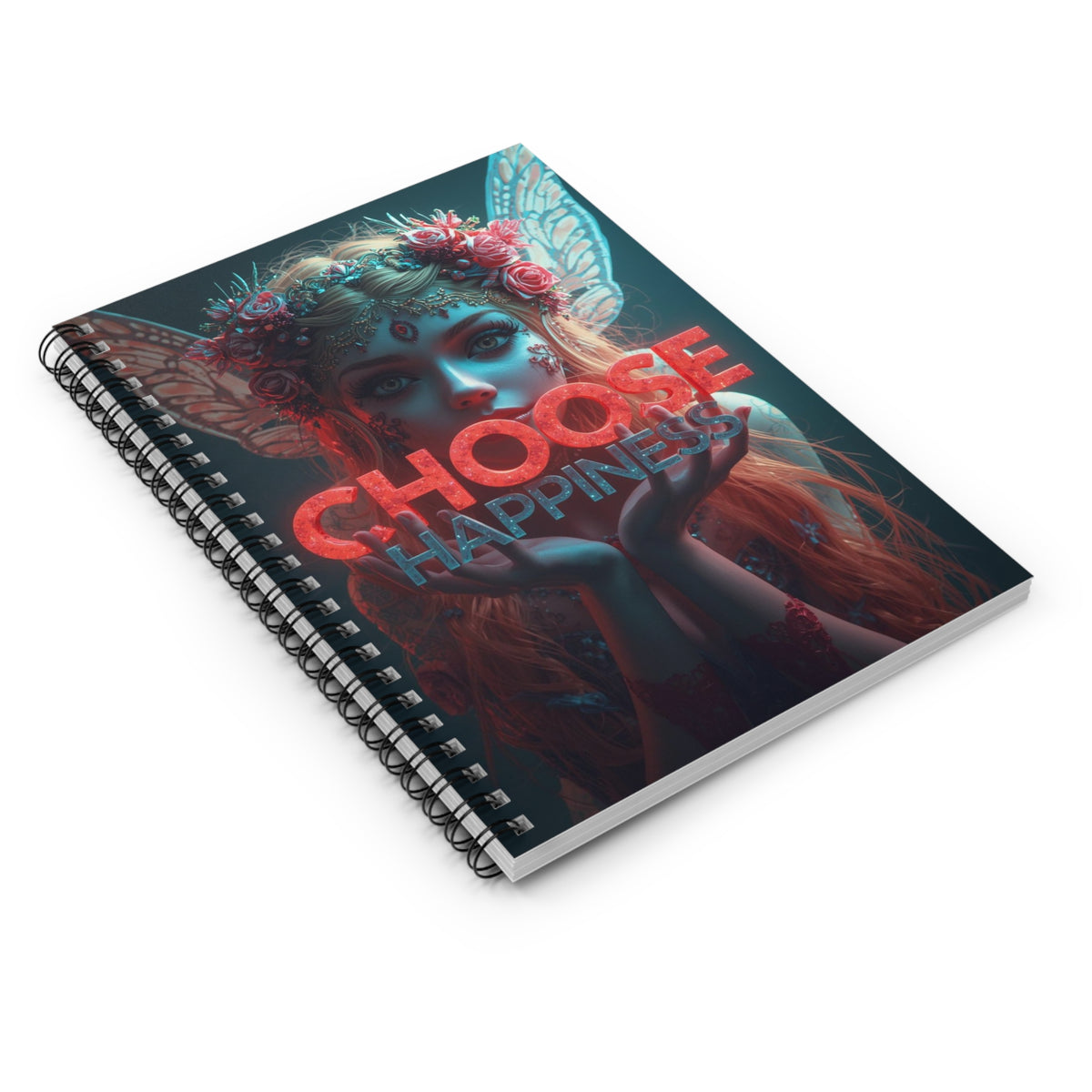 Choose Happiness Spiral Notebook
