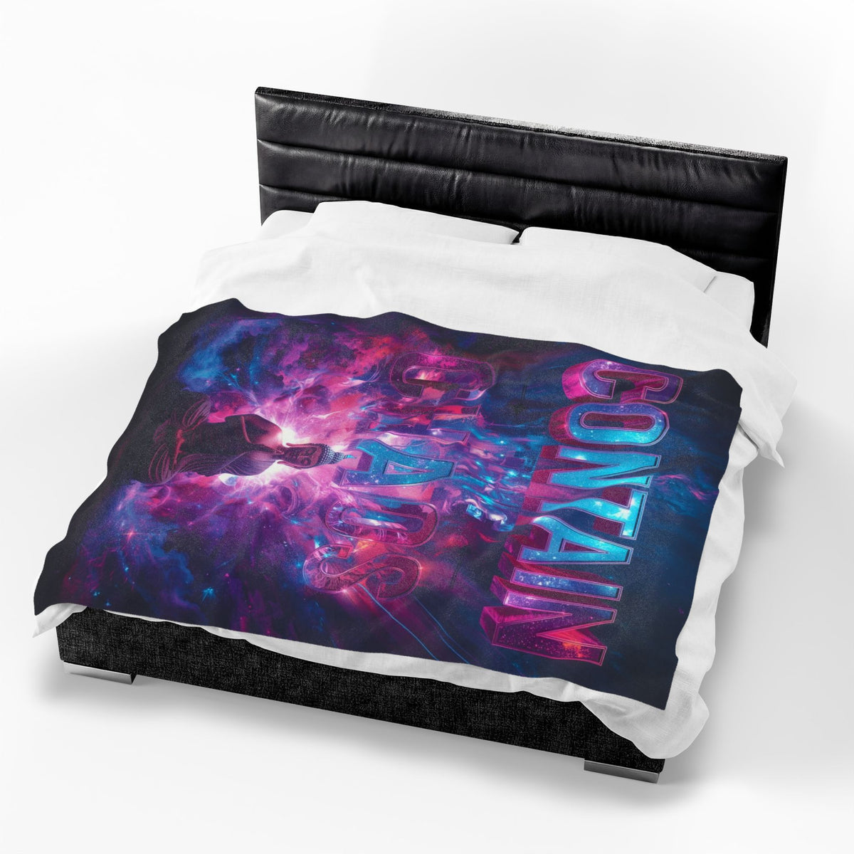 Velveteen Plush Blanket Contain The Chaos