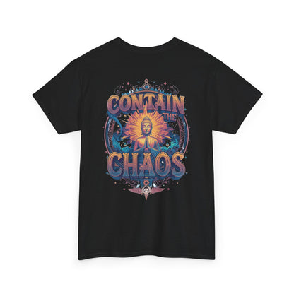 Contain The Chaos Unisex Tee Positive Mindset Shirt