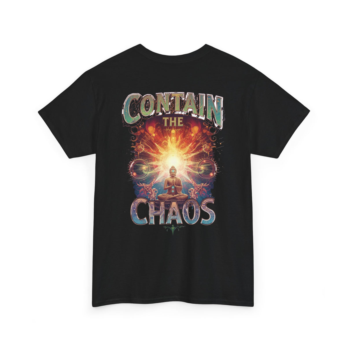 Contain The Chaos Unisex Tee, Positive Mindset Shirt