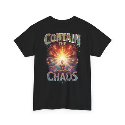 Contain The Chaos Unisex Tee, Positive Mindset Shirt