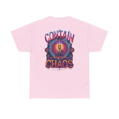 Contain The Chaos Unisex Tee, Positive Mindset Shirt