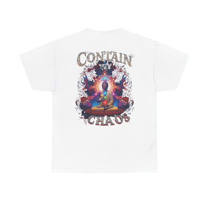 Contain The Chaos Unisex Tee, Positive Mindset Shirt