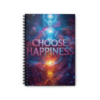 Choose Happiness Spiral Notebook