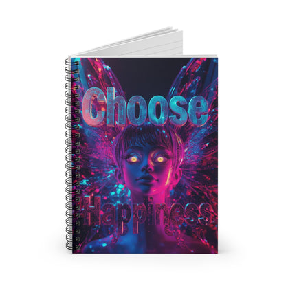 Choose Happiness Spiral Notebook