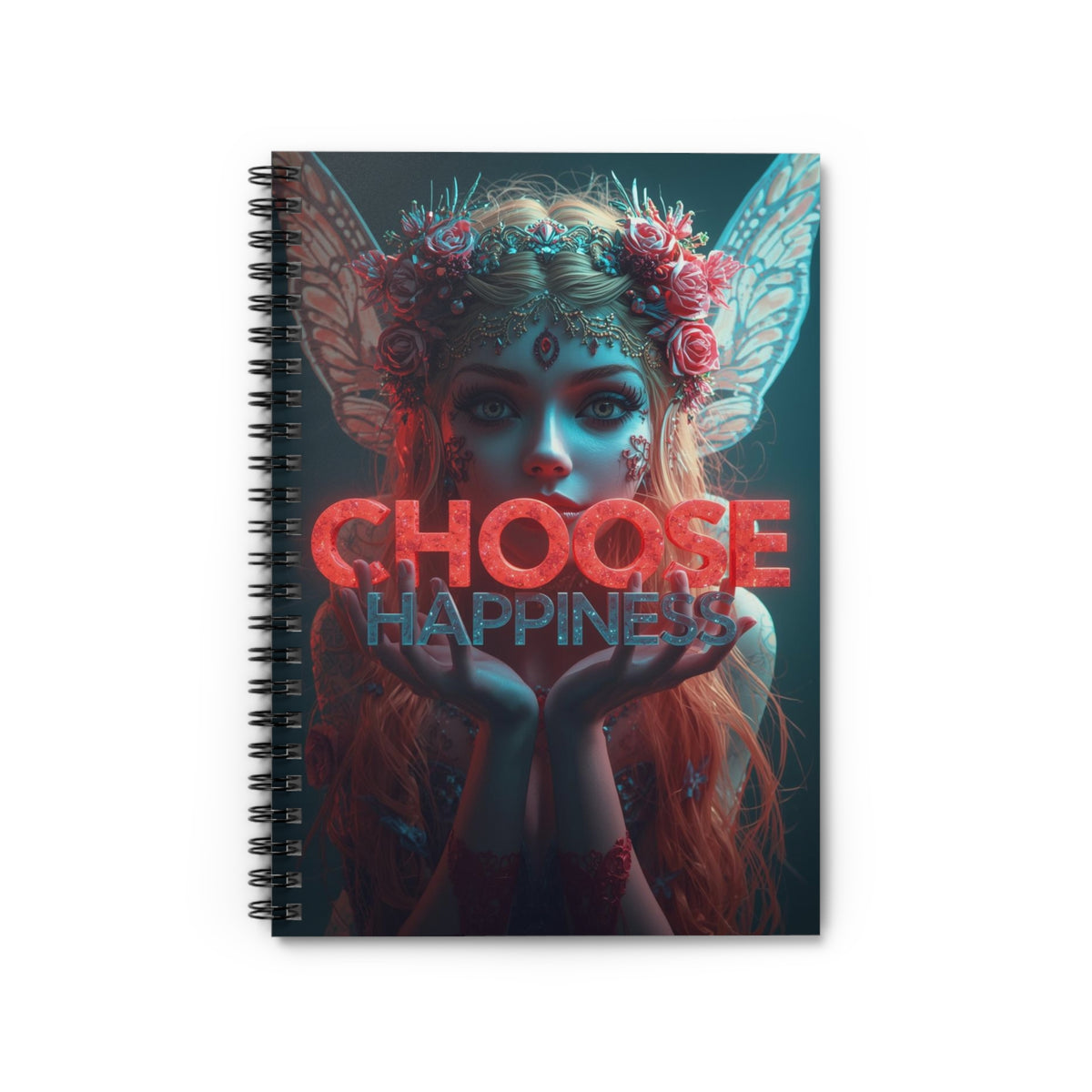 Choose Happiness Spiral Notebook